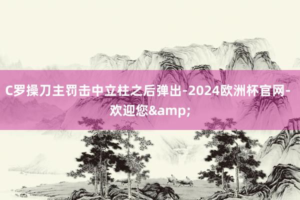 C罗操刀主罚击中立柱之后弹出-2024欧洲杯官网- 欢迎您&